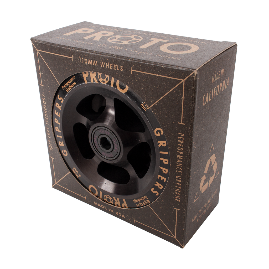 Proto Ruedas Classic Grippers 110mm Negra
