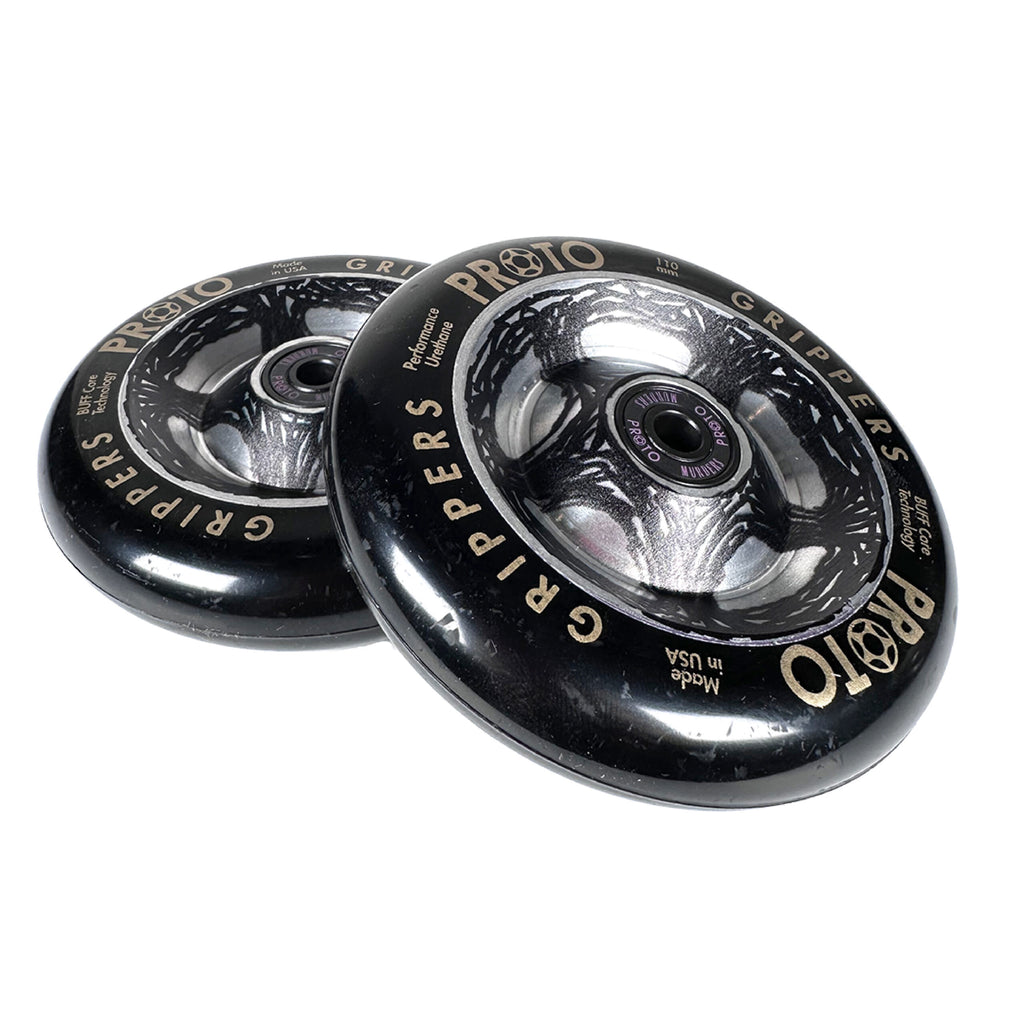 Proto Ruedas Catalyst Full Core Grippers 110mm Negra y Metal