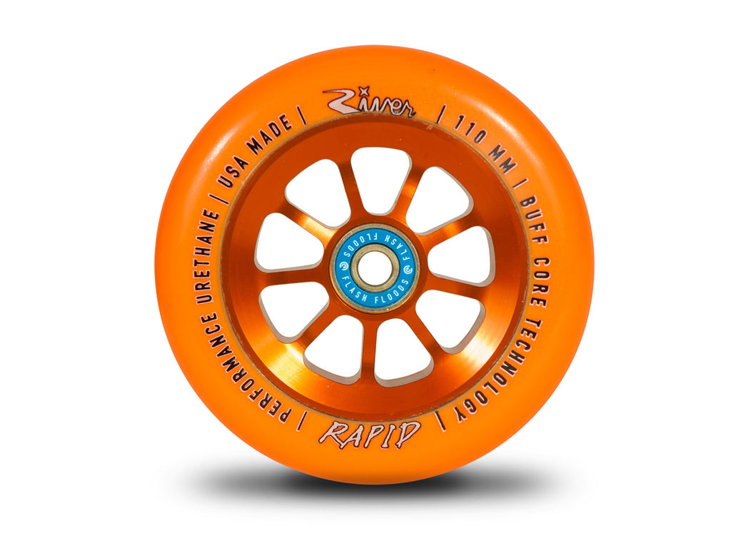 River Ruedas Natural Sunset Rapids 110mm Orange on Orange