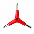 Krix Llave Hexagonal Y 4/5/6mm Roja