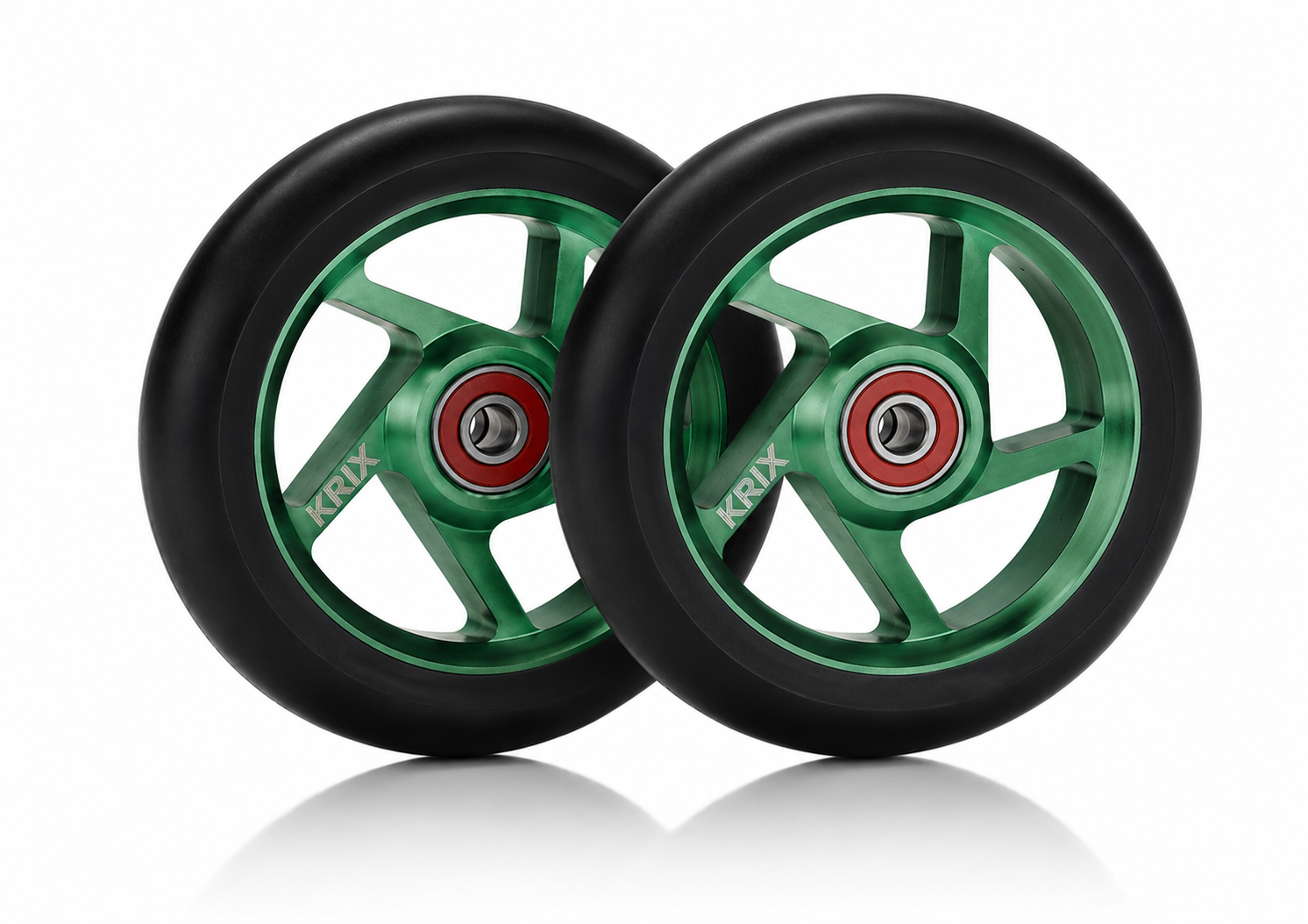 Krix Ruedas Pro Scooter 110mm Negro Verde